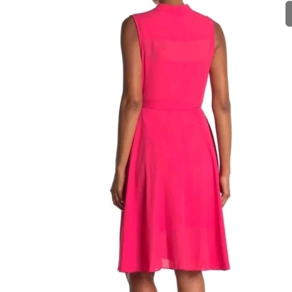 NWT NANETTE LEPORE  Waist Tie Sleeveless Dress in Monticello - Picture 3 of 10